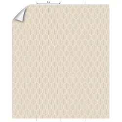 mySPOTTI Vliestapete »Zari«, grafisches Design, beige/weiß, matt