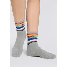 Capelli New York Limited Edition Pride-Socken grau 37-40
