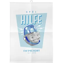 Fiftyeight Geschirrhandtuch “SPÜL Hilfe