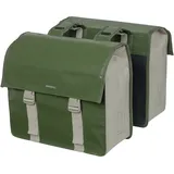 Basil Urban Load Doppeltasche 53 l moosgrün/sand