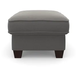 Home Affaire Hocker 1 Stk. Luxus-Microfaser 75 x 47 x 65 cm Grau