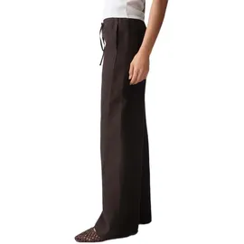 Opus Mileni Resort Wide Leg Hosen Dunkelbraun 40