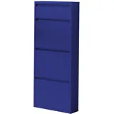 [en.casa] Sokndal 50 x 118 x 15 cm Nachtblau / blau
