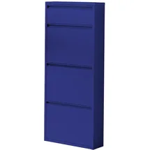 [en.casa] Sokndal 50 x 118 x 15 cm Nachtblau / blau