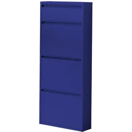 [en.casa] Sokndal 50 x 118 x 15 cm Nachtblau / blau