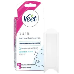 VEET Kaltwachsstreifen Gesicht 20 St