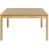 Quadratischer Esstisch aus hellem Holz L140 cm SYLVA