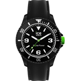 ICE-Watch - ICE sixty nine SOLAR Black - Schwarze Herrenuhr mit Silikonarmband - 019544 (Medium)