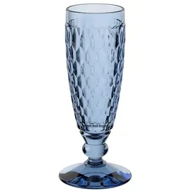 Villeroy & Boch Sektglas blue Boston coloured Länge 7 x Breite Höhe 16,3 cm