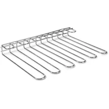 Lacor Glashalter für die Wand 45 x 31 cm 20 Gläser Edelstahl