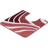 KLEINE WOLKE Flame Rot 55 x 55 cm mit