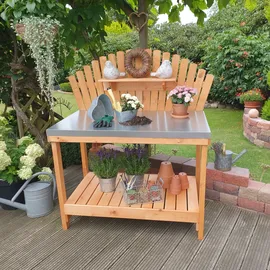 Promadino Pflanztisch Helga 116 x 69 x 139 cm