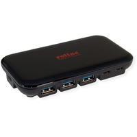 Roline USB 3.2 Gen 2 Hub, 7-fach (3x Typ