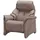 HIMOLLA Relaxsessel 4217 Leder 96 x 107 x 91 cm Braun mit Kopfteil