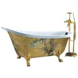 auq2a Luxuswanne Raumsparwanne 181 x 88 cm (1-tlg)
