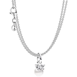 Pandora 68627 Schmuckset für Damen Silber mit 2-reihiger Halskette Amor