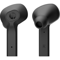 HP Wireless Earbuds G2 Wireless Headset Bluetooth Kopfhörer (USB-C, Touchsensoren, noise reduction, wasserresistent, 3 Größen Silikonpolster, LED Anzeige) schwarz