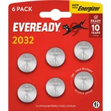 Eveready Knopfzelle CR 2032 3,0 V 6 St.