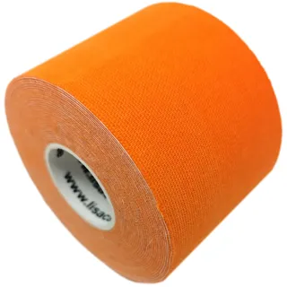 Nastro kinesiologico LisaCare - Arancione 5cm x 5m 1 pz Bendaggio/i