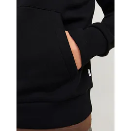 JACK & JONES Hoodie schwarz XS