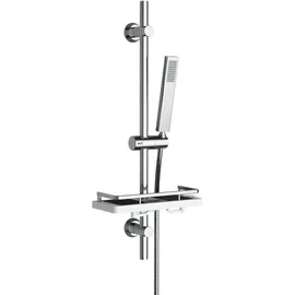 dylin gmbh Duschset mit Duschablage Chrom 70 cm