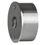 Heibi Klingelknopf PEJO Edelstahl rund 7,5 cm Türklingel Aufputzmontage