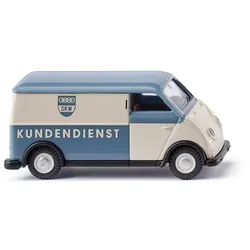 DKW Schnelllaster Kastenwagen DKW Kundendienst blau/weiß Modell von WIKING 1:87