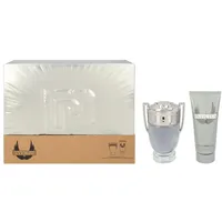 Paco Rabanne Invictus 2-teiliges Geschenkset Eau de Toilette 100 ml – Duschgel 100 ml, Weiß