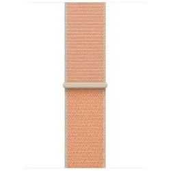 Apple 46 mm Sport Loop Cantaloupe orange