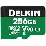 Delkin Devices Delkin POWER UHS-II (V90) microSD Memory Card 256 GB