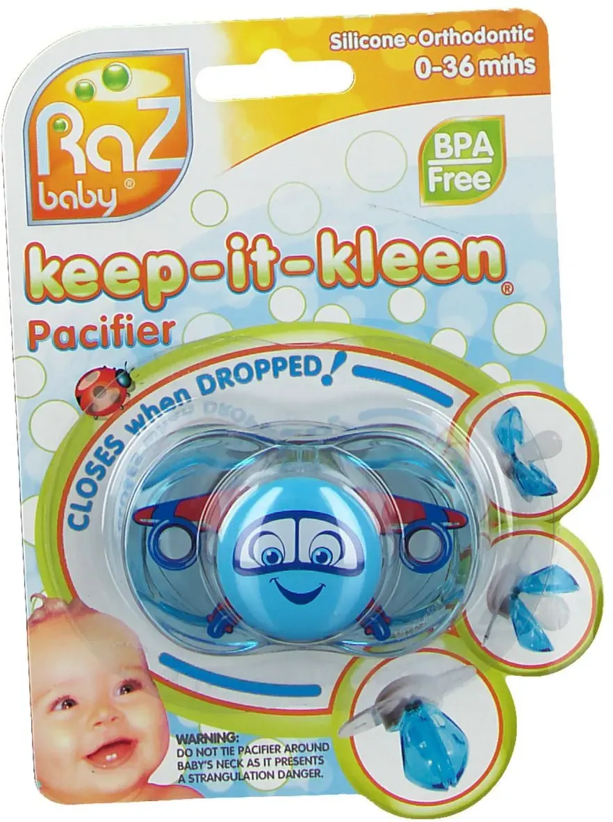 RaZ baby® Keep-It-Kleen Schnuller