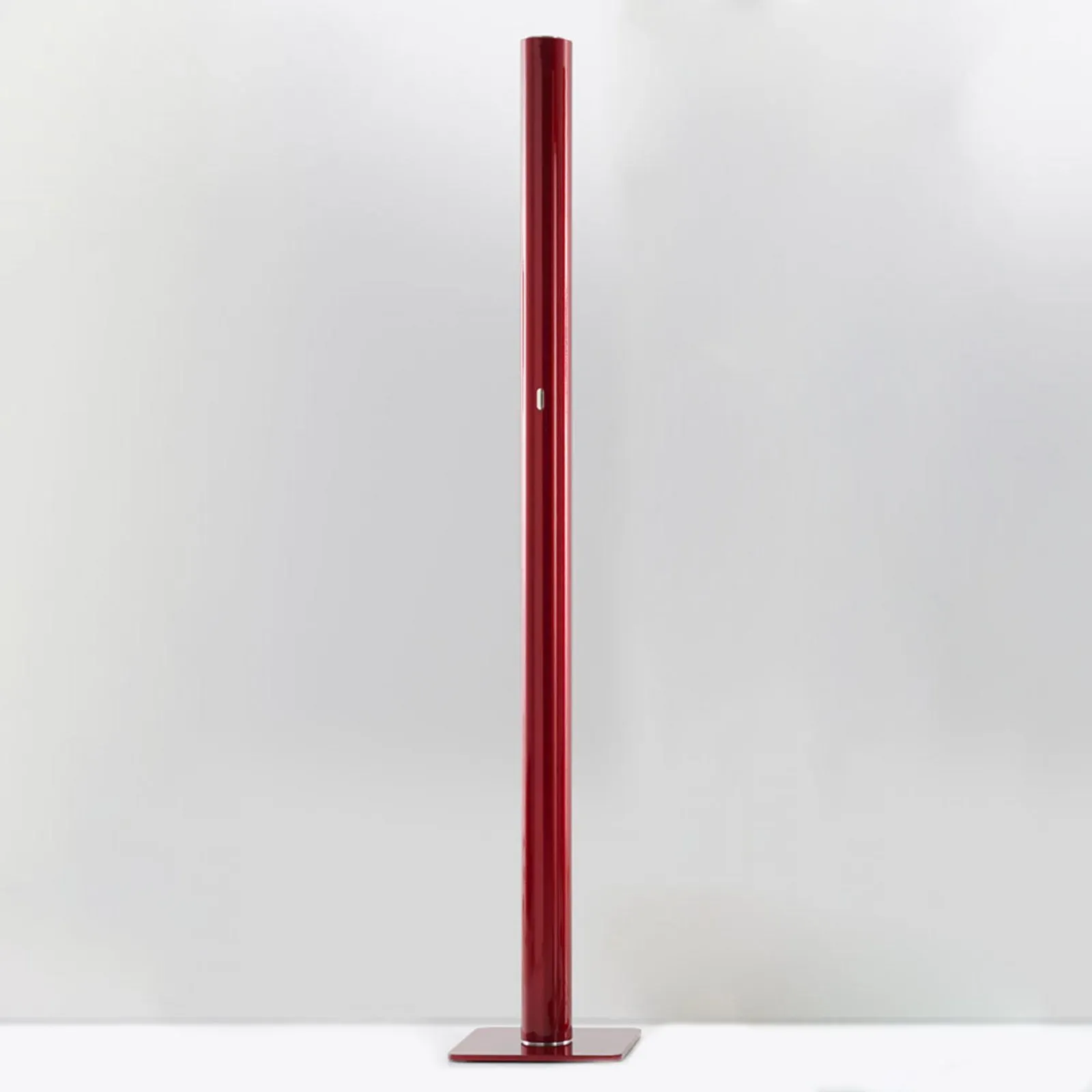 Stehleuchte Artemide, Ilio, dimmbar, Rot, für Wohnzimmer, Metall, Design - 175