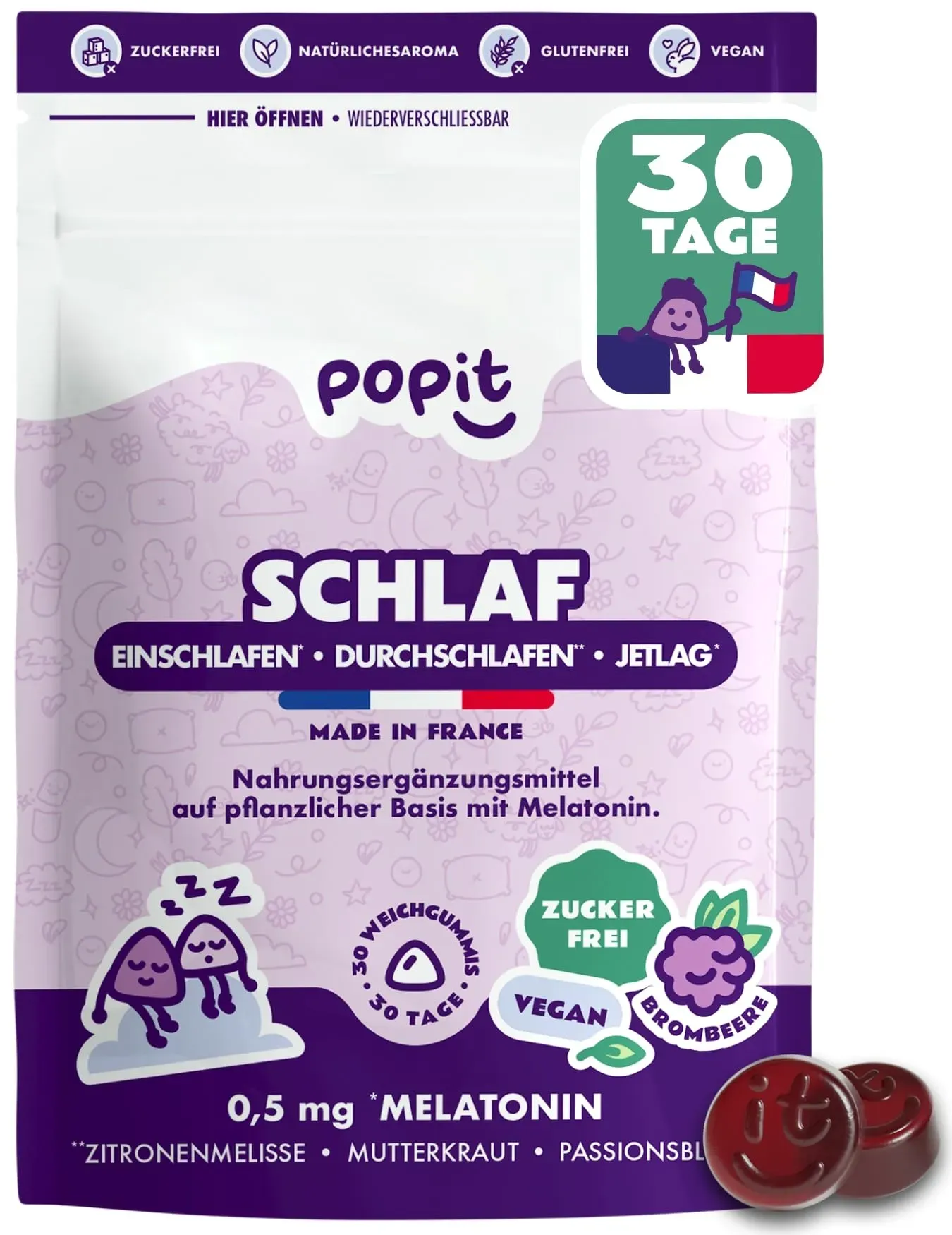 vegan zuckerfrei schlaf gummis