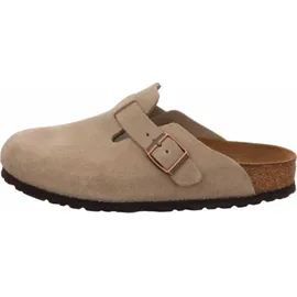 Birkenstock Boston Weichbettung Veloursleder taupe 38