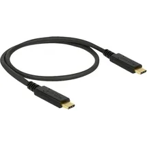 DeLock USB-C 0,5 m Schwarz