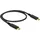 DeLock USB-C 0,5 m Schwarz