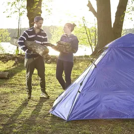 Lumaland Pop Up Kuppelzelt Blau