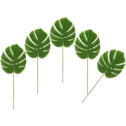 I.GE.A. Kunstpflanze »Splitphiloblatt«, Monstera, Kunstzweig, 5er Set I.GE.A. grün