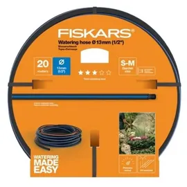 Fiskars Gartenschlauch Q3 20 m schwarz/orange