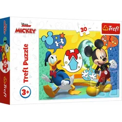 Trefl Puzzle 30 - Micky Maus Funhouse