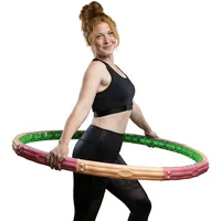 HOOPOMANIA Titan Hoop [3,1 kg] Hula Hoop Reifen schwer für Erwachsene Fitness Hula Hoop