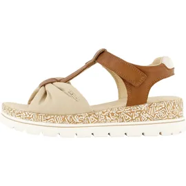 Tom Tailor Plateau-Sandaletten Damen Beige 37