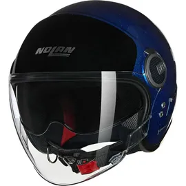 Nolan N21 Visor 06 Dunkelblau/Schwarz XL