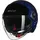 Nolan N21 Visor 06 Dunkelblau/Schwarz XL