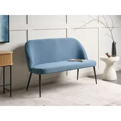 2-Sitzer Küchensofa blau OSBY