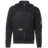 West Coast Choppers Por Vida Riding Motorrad-Kapuzenjacke schwarz XL