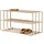 metallbude Schuhregal Neva Stahl Cashew