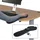 Mendler 2in1 Armauflage mit Mauspad HWC-N76, Tisch-/Armlehnen-Mousepad Gelenkstütze Handgelenkkissen ergonomisch 90° verstellbar