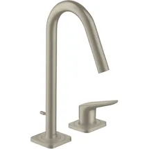 Hansgrohe Citterio M 2-Loch Waschtischarmatur Brushed Nickel