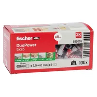 Fischer Duopower 5 x 25 Dübel 100 Stück